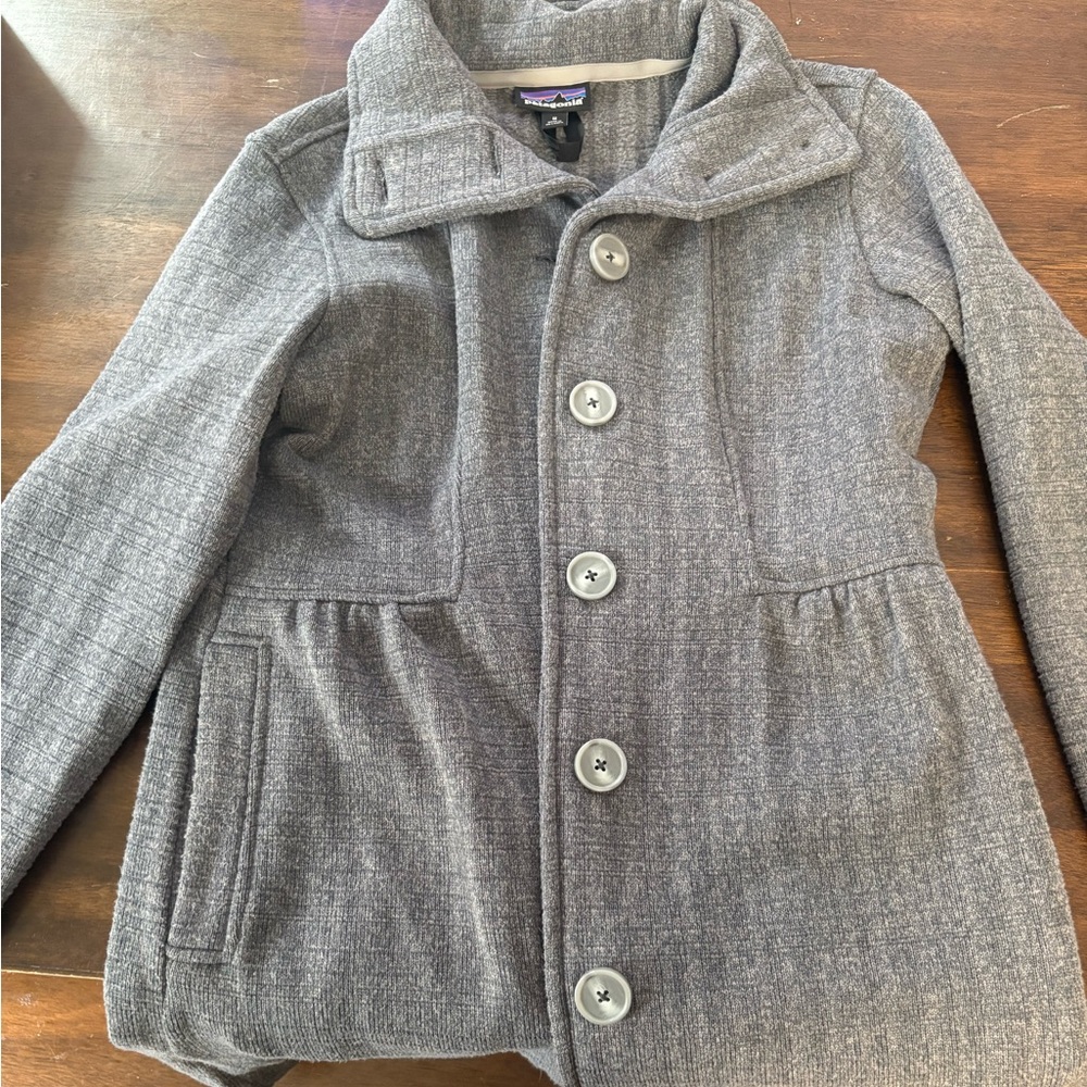Patagonia Womens Better Sweater Pea Coat MEDIUM  25657